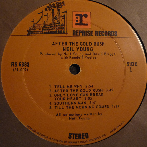 Neil Young : After The Gold Rush (LP,Album,Stereo)