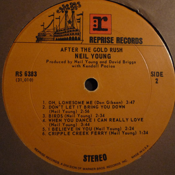 Neil Young : After The Gold Rush (LP,Album,Stereo)