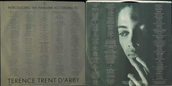 Terence Trent D'Arby : Introducing The Hardline According To Terence Trent D'Arby (LP,Album)