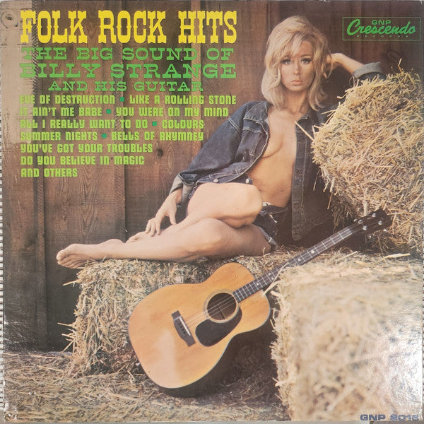 Billy Strange : Folk Rock Hits (LP,Mono)