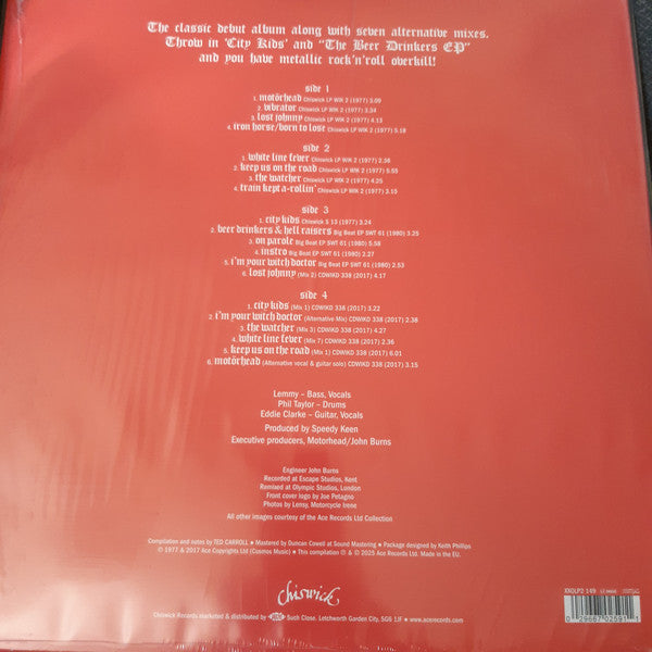 Motörhead : Motörhead (LP,Album,Reissue,Stereo)