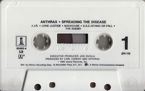 Anthrax : Spreading The Disease (Album)