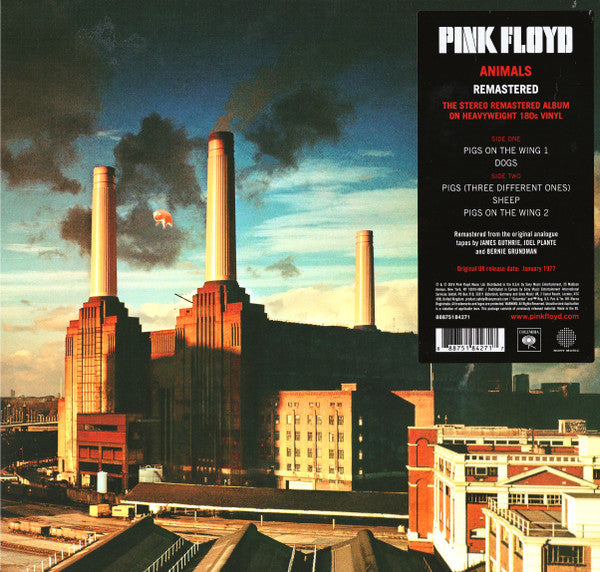 Pink Floyd : Animals (LP,Album,Reissue,Remastered,Stereo)
