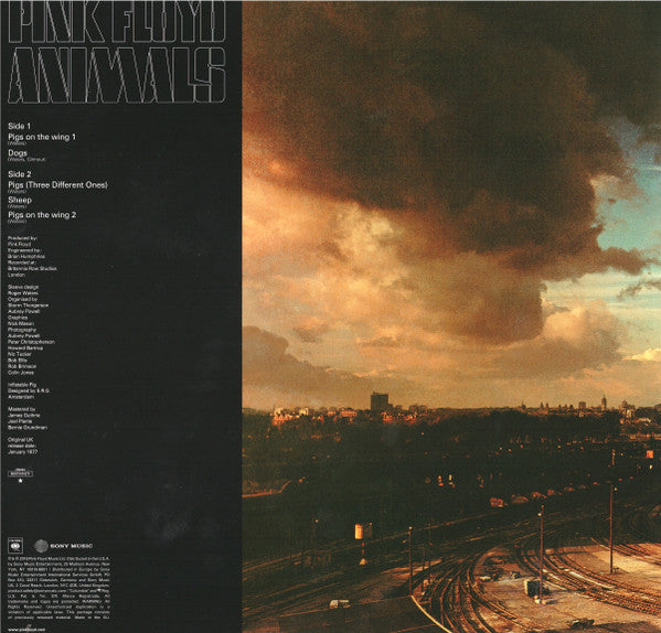 Pink Floyd : Animals (LP,Album,Reissue,Remastered,Stereo)
