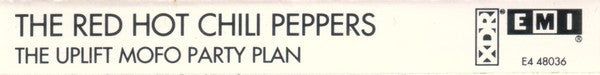 Red Hot Chili Peppers : The Uplift Mofo Party Plan (Album)