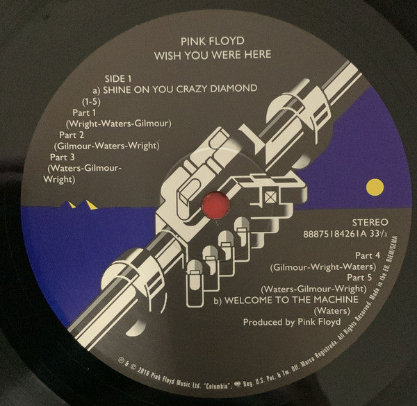 Pink Floyd : Wish You Were Here (LP,Album,Reissue,Remastered,Repress,Stereo)