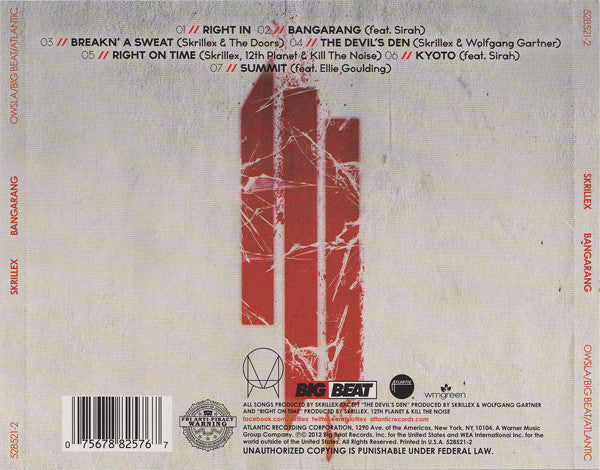 Skrillex : Bangarang (EP,Stereo)