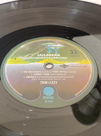 Thin Lizzy : Jailbreak Alternative Versions (LP,Album,Record Store Day,Limited Edition,Stereo)