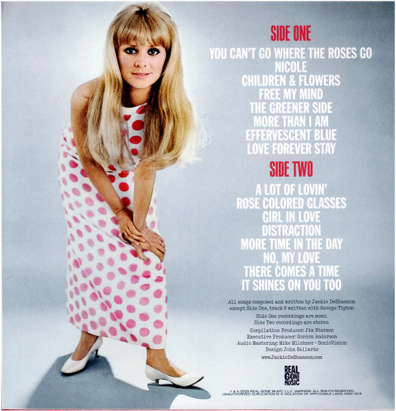 Jackie DeShannon : Love Forever (Demo Recordings 1966-68) (LP,Record Store Day,Compilation,Stereo,Mono)