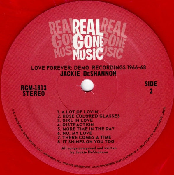 Jackie DeShannon : Love Forever (Demo Recordings 1966-68) (LP,Record Store Day,Compilation,Stereo,Mono)