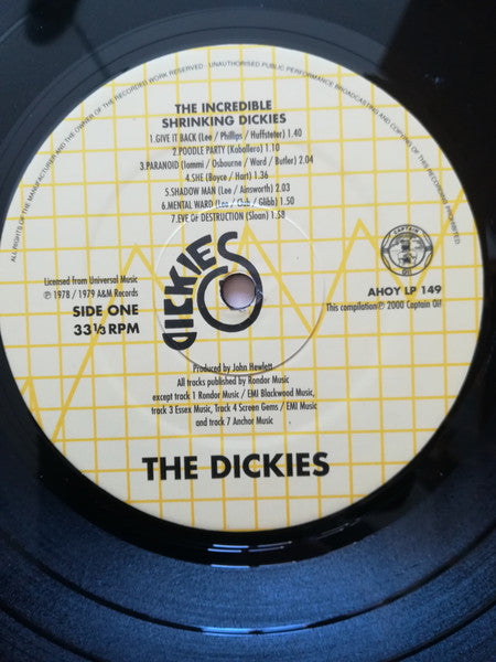 Dickies, The : The Incredible Shrinking Dickies (LP,Album,Reissue)