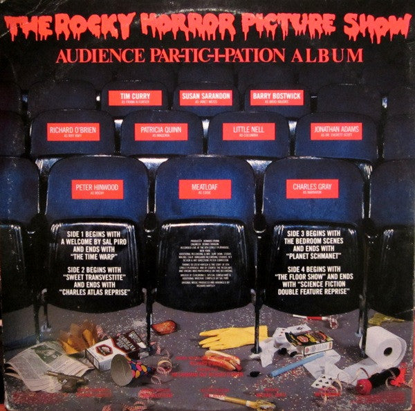 Various : The Rocky Horror Picture Show – The Original Audience Par-Tic-I-Pation Album (To The Original Soundtrack From The Original Movie) (LP,Album)