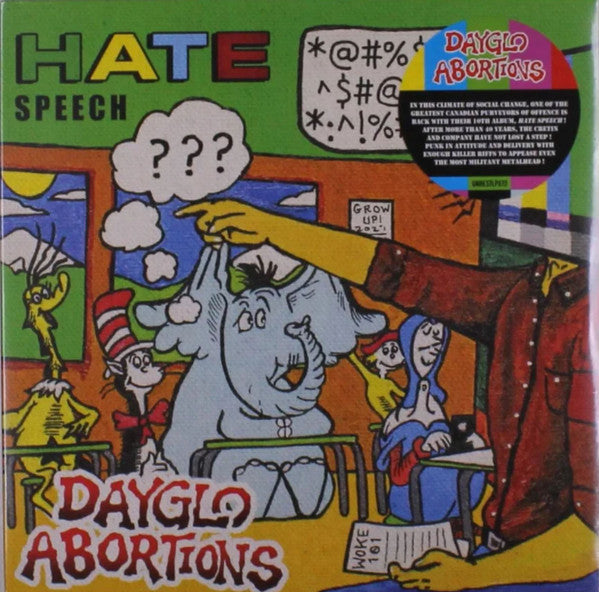 Dayglo Abortions : Hate Speech (LP,Album)