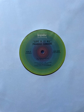 Pharoah Sanders : Love Is In Us All (LP,Reissue,Stereo)