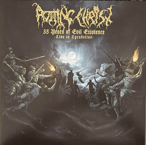 Rotting Christ : 35 Years Of Evil Existence - Live In Lycabettus (LP,Album,Limited Edition,Stereo)