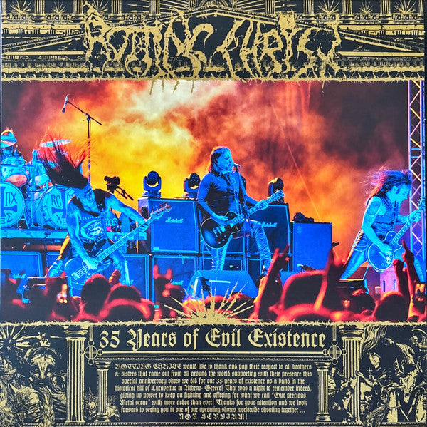 Rotting Christ : 35 Years Of Evil Existence - Live In Lycabettus (LP,Album,Limited Edition,Stereo)