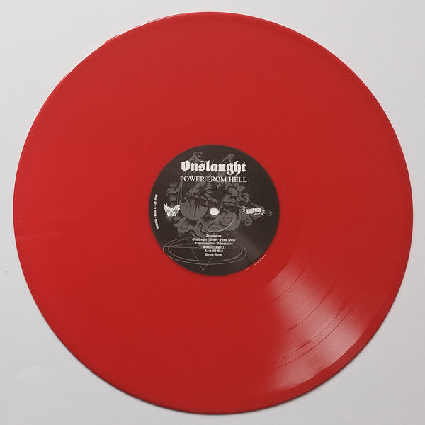 Onslaught (2) : Power From Hell (LP,Album,Limited Edition,Reissue)
