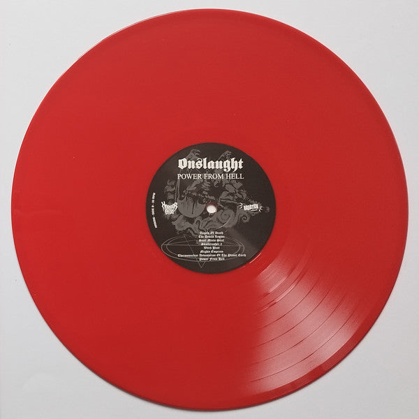 Onslaught (2) : Power From Hell (LP,Album,Limited Edition,Reissue)