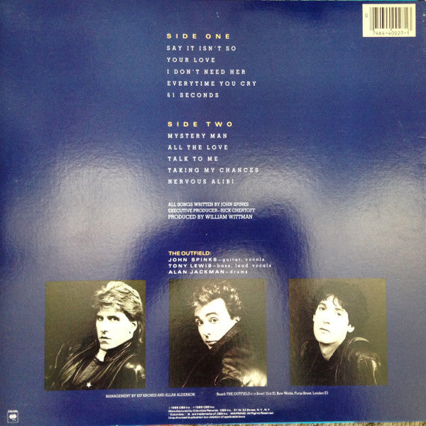 Outfield, The : Play Deep (LP,Album)