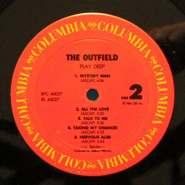 Outfield, The : Play Deep (LP,Album)