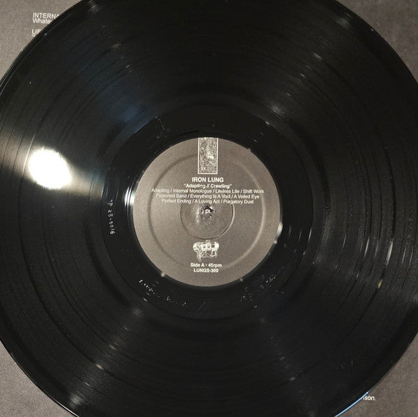 Iron Lung : Adapting // Crawling (LP,45 RPM,Album)