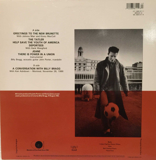 Billy Bragg : Greetings To The New Brunette (12",33 ⅓ RPM,EP)