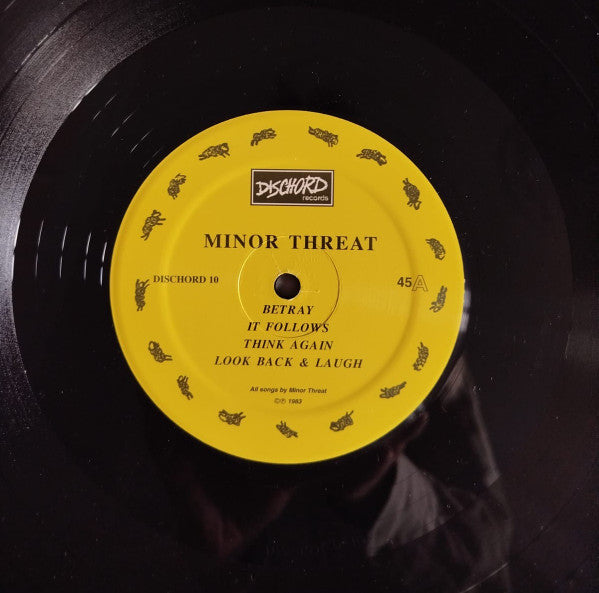 Minor Threat : Out Of Step (12",45 RPM,EP,Reissue,Remastered)