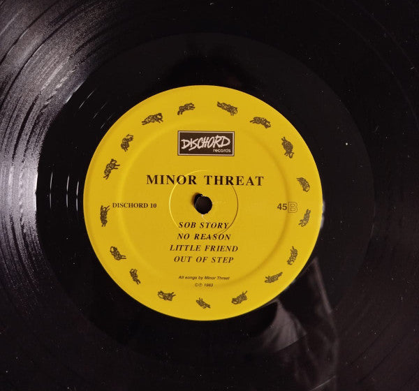 Minor Threat : Out Of Step (12",45 RPM,EP,Reissue,Remastered)