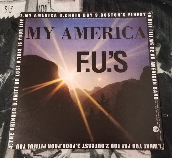 FU's : Kill For Christ / My America (LP,Compilation,Limited Edition,Reissue,Unofficial Release)