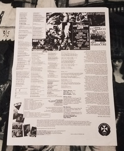 FU's : Kill For Christ / My America (LP,Compilation,Limited Edition,Reissue,Unofficial Release)
