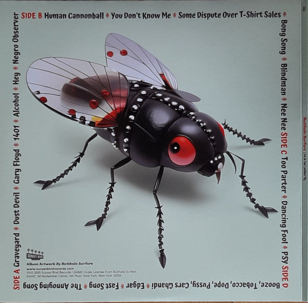 Butthole Surfers : Live At The Leather Fly (LP,Stereo)