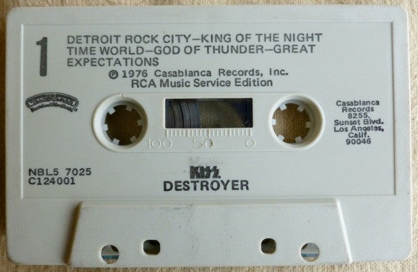 Kiss : Destroyer (Album,Club Edition)