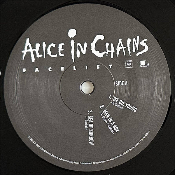 Alice In Chains : Facelift (LP,Album,Reissue,Remastered)