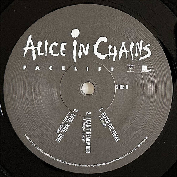 Alice In Chains : Facelift (LP,Album,Reissue,Remastered)