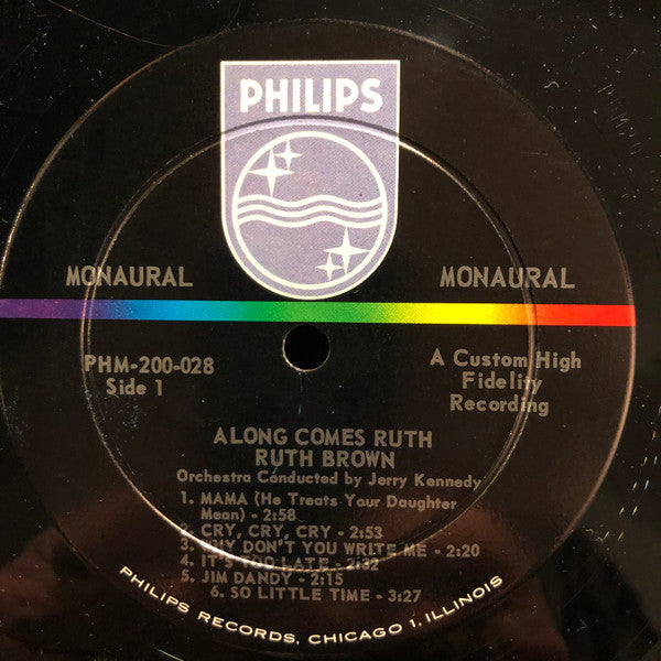 Ruth Brown : Along Comes Ruth (LP,Mono)