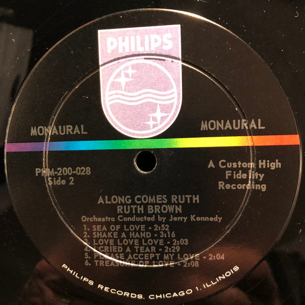 Ruth Brown : Along Comes Ruth (LP,Mono)