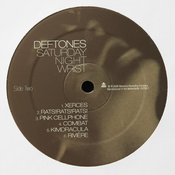 Deftones : Saturday Night Wrist (LP,Album,Reissue)