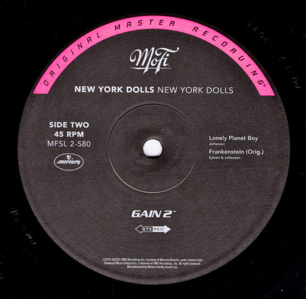 New York Dolls : New York Dolls (LP,45 RPM,Album,Limited Edition,Numbered,Reissue,Remastered,Stereo)