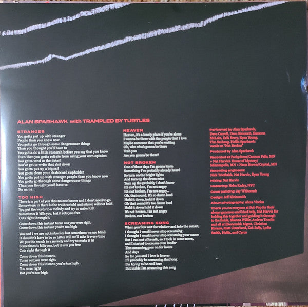 Alan Sparhawk with Trampled By Turtles : Alan Sparhawk With Trampled By Turtles (LP,Album,Limited Edition)