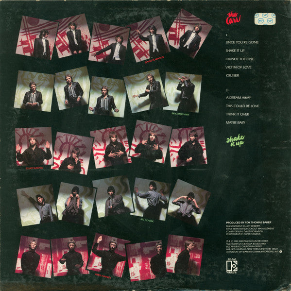 Cars, The : Shake It Up (LP,Album,Stereo)
