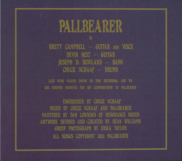 Pallbearer : Sorrow And Extinction (Album)