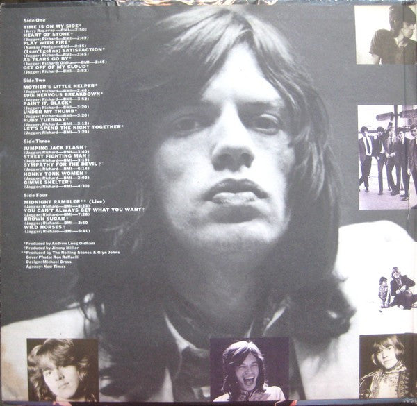 Rolling Stones, The : Hot Rocks 1964-1971 (LP,Compilation)