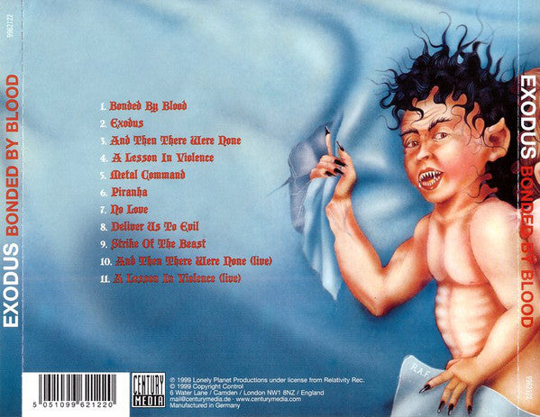 Exodus (6) : Bonded By Blood (Album,Remastered)