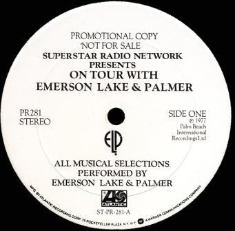 Emerson, Lake & Palmer : On Tour With Emerson, Lake & Palmer (LP,Promo)