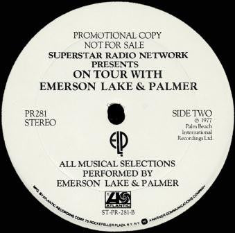 Emerson, Lake & Palmer : On Tour With Emerson, Lake & Palmer (LP,Promo)