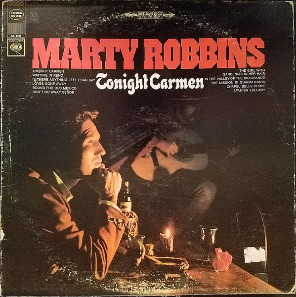 Marty Robbins : Tonight Carmen (LP,Album)
