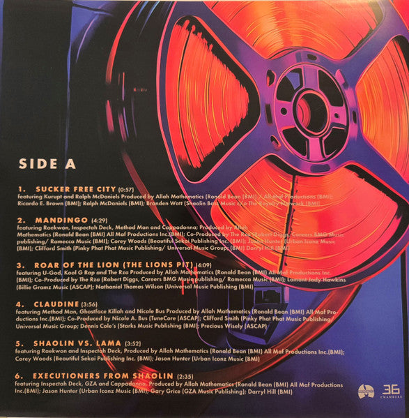 Wu-Tang Clan X Allah Mathematics : Black Samson, The Bastard Swordsman (LP,Album,Stereo)