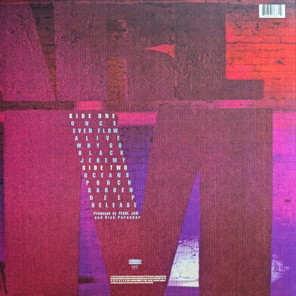 Pearl Jam : Ten (LP,Album,Reissue,Repress)