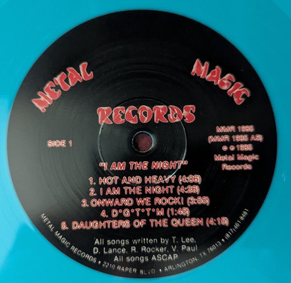 Pantera : I Am The Night (LP,Reissue,Unofficial Release)