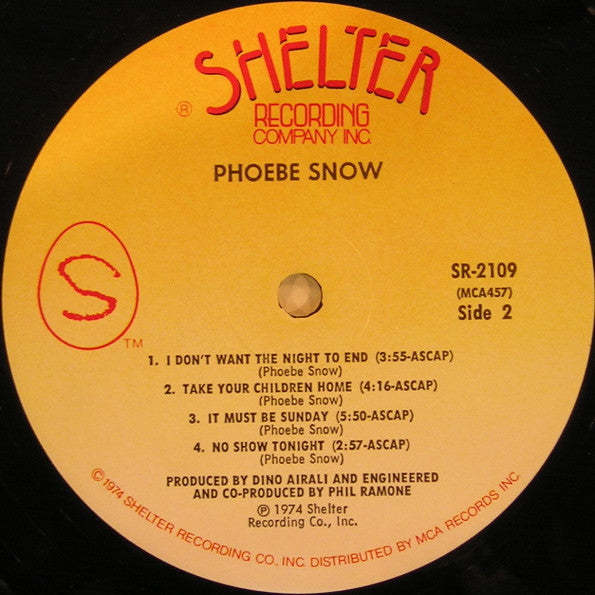 Phoebe Snow : Phoebe Snow (LP,Album,Stereo)